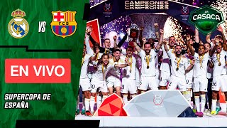 🚨 REAL MADRID vs BARCELONA EN VIVO🔥 SUPERCOPA DE ESPAÑA [upl. by Marius]