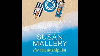 The Friendship List By Susan Mallery  Audiobook FullLength [upl. by Khichabia]