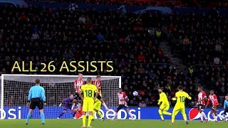 Lionel Messi ● All 26 Assists in 2018 ● With Commentaries [upl. by Danice111]