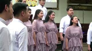 Kerubim Choir  Gereja Bagai Bahtera  Resonet in Laudibus [upl. by Clementi389]