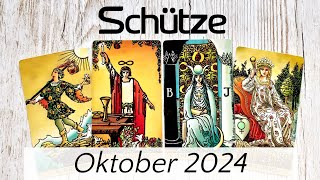 ♐SCHÜTZE  Oktober 2024  WOW Mehr Glück geht nicht Tarot [upl. by Airb]