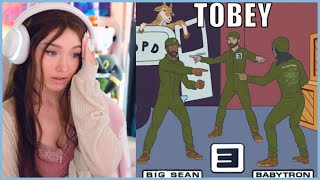 Eminem  Tobey feat Big Sean amp Babytron REACTION [upl. by Lauren]