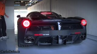 Ferrari LaFerrari Running in Full Electric Mode [upl. by Laenej]