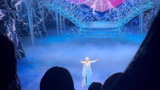 Samantha Barks slaying Let it go frozen the west end musical frozenmusical frozen musical elsa [upl. by Netsrak]