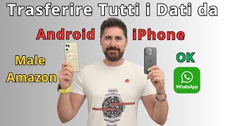 Iphone 15 Pro Come Trasferire Tutti i Dati da Android [upl. by Vories]