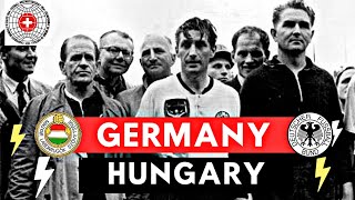 West Germany vs Hungary 32 All Goals amp Highlights  1954 FIFA World Cup Final [upl. by Lerim]