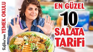 EN Sevdiğimiz 10 Salata Tarifi 🥗  Sezar Salata Enginar Salatası Gavurdağı Salata ve Daha Fazlası [upl. by Gnni854]