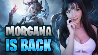 C9 Emilia shows her lobby how broken Morgana Jungle is this patch [upl. by Neelhtak]