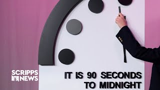 2024 Doomsday Clock remains at 90 seconds to midnight [upl. by Hernandez449]