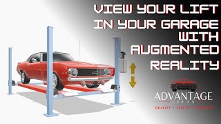 View Your Lift in Your Garage With Augmented Reality [upl. by Nicko]