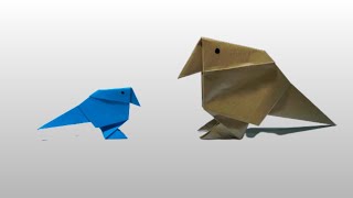 UNIK ❗❗❗membuat origami burung dengan kertas nasi [upl. by Novelc]