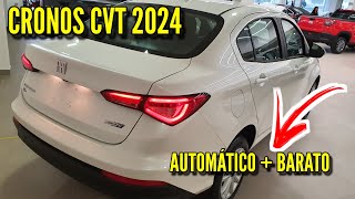 FIAT CRONOS CVT 2024 DRIVE 13 O MAIS BARATO DO BRASIIL [upl. by Pleione]