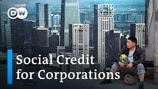 China introduces corporate social credit system  DW News [upl. by Bolen]