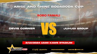 🔴LIVE MATANGAZO YA MOJA KWA MOJA YA ARISE AND SHINE BODABODA CUP  DEVIS CORNER VS JUHUDI GROUP [upl. by Caleb]