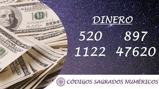 Código Sagrado para el dinero y la abundancia económica  Secuencia de Códigos Sagrados Numéricos [upl. by Anitserp]