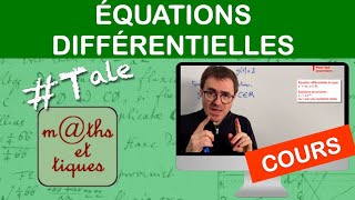 LE COURS  Équations différentielles  Terminale [upl. by Loss727]