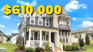 Luxury Home Tour  Living in Riverwalk  South Carolinas BEST Neighborhood [upl. by Ecinue]