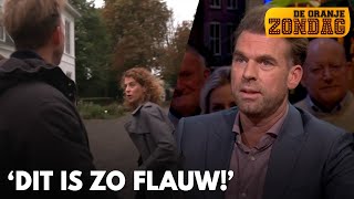 Sophie Hermans loopt boos weg tijdens interview met Rutger Castricum Dit is zo flauw [upl. by Coshow]