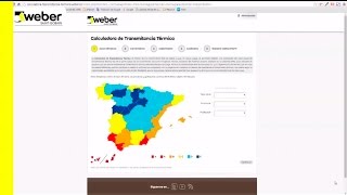 Calculadora de Transmitancia Térmica Weber [upl. by Melamed]