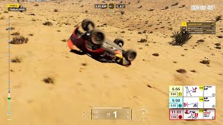 ARE BARREL ROLLS ALLOWED  DAKAR DESERT RALLY [upl. by Leahcimnaj]