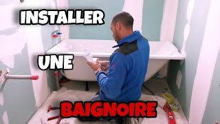 Comment poser une baignoire [upl. by Faber448]