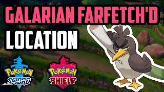 How to Catch Galarian Farfetchd  Pokemon Sword amp Shield [upl. by Nnyltiac698]