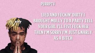 XXXTentacion amp Ski Mask The Slump God  GXD DAMN Lyrics [upl. by Hertz509]