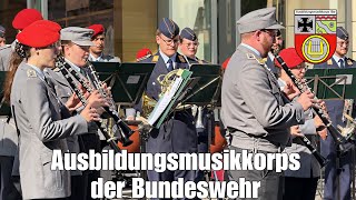 Ausbildungsmusikkorps der Bundeswehr Marsch Des Soldaten Robert BruceHighland Cathedral [upl. by Ecinerev]