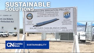 Gila River SolarOverCanal Project [upl. by Cypro]