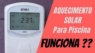 AQUECEDOR SOLAR PARA PISCINA [upl. by Amelus]