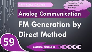 FM Generation by Direct Method Basics Block Diagram Circuit amp Working Explained [upl. by Zerk]