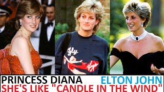 LADY DIANA  CANDLE IN THE WIND  Princess Diana BEST STYLE MOMENTS  Elton John  PIANO COVER [upl. by Oicam]