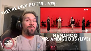 Music Producer Reacts To 마마무MAMAMOO의 “Mr애매모호” Band LIVE Ver it’s KPOP LIVE 잇츠라이브 [upl. by Harley]