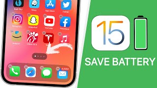 iOS 15  40 Tips to Improve Battery Life [upl. by Sirret]