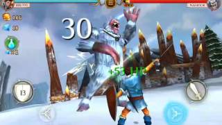 Beast Quest  Fight Nanook In Wolves Path Quest 1921 [upl. by Aicetel953]