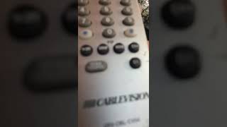 Cablevision remote [upl. by Jamison]