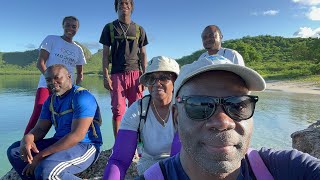 Sunday Morning Hiking  Hermitage Bay to Seafort Beach  Antigua and Barbuda  October 15 2023 [upl. by Galang]