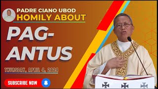 Fr Ciano Homily about PAGANTUS  0442024 [upl. by Leahcimed]