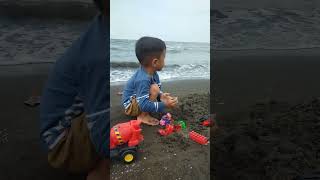 MAIN PASIR LAUT LARANGAN 04 😍😱😁 viralvideo tiktokvideo [upl. by Alaecim494]