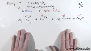 Übung Redoxreaktionen  FehlingProbe Variante A [upl. by Crandell]