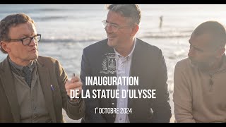 Inauguration de la statue dUlysse aux Sables dOlonne [upl. by Latonia]