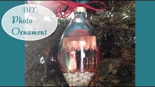 DIY Photo Ornament [upl. by Quillan]