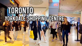 Toronto Yorkdale Shopping Centre Mall Toronto Canada 4k [upl. by Nanek]