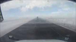 I80 Wyoming Flipped Over SemiTruck Wind Gusts 65Mph [upl. by Sigfrid328]