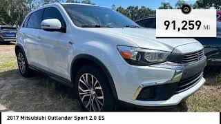 2017 Mitsubishi Outlander Sport Melbourne FL H85836A [upl. by Issy592]