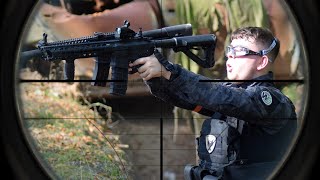 Pro Sniper Exterminates Airsoft Noob Infestation 🐀 100 KILLS [upl. by Einreb]