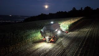 Bucher Erntetechnik 🇨🇭 Mähdrescher Grashacker und 3 Maisbunkerhäcksler 🇨🇭 [upl. by Coralyn]