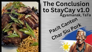 Pancit Canton and Char Siu Pork [upl. by Inot306]