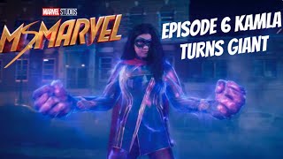 Ms Marvel Episode 6 Ms Marvel Turns Giant Scene [upl. by Ominoreg114]