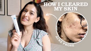 My 3 Step EvidenceBased Skincare Routine As A Doctor  HOW I CLEARED MY ACNE  Affordable Easy [upl. by Ravilob771]